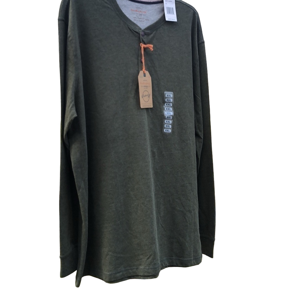 NWT Weatherproof Vintage Henley XXL Soft Pit to Pit ~ 25 1/4" Cotton Blend Soft - Picture 3 of 14